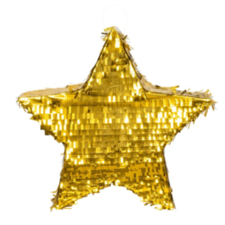 Stjärna Piñata Guld