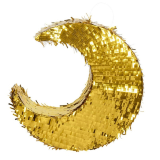 Måne Piñata Guld