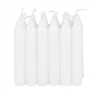 Mini Stearinljus Vit