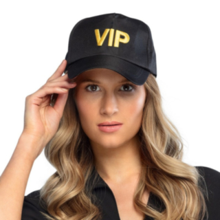VIP Keps Svart/Guld