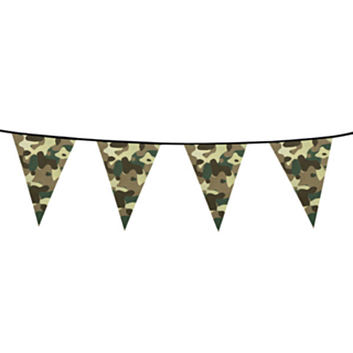 Camouflage Vimpelgirlang
