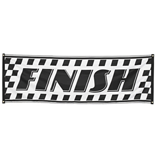 Racing Finish Banderoll