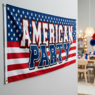 American Party Banderoll
