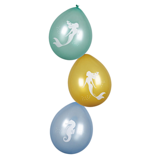 Gyllene Sjöjungfru Ballonger