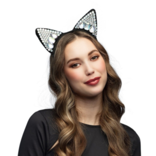 Glitter Katt Hårband