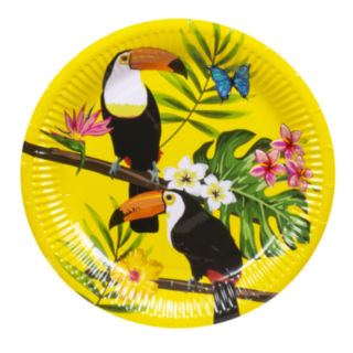 Tropical Party Tallrikar