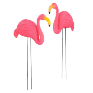Flamingo Trädgårdsfigurer