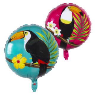 Rund Tropical Party Folieballong