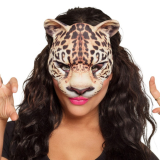 Leopard Halvmask