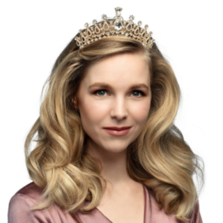 Prinsesstiara Metall Roséguld