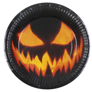 Halloween Tallrikar