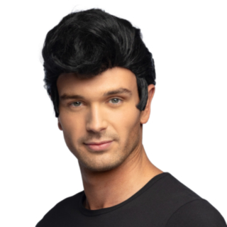 Grease Peruk Svart