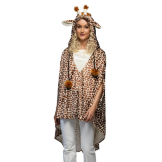 Giraff Poncho Maskeraddräkt