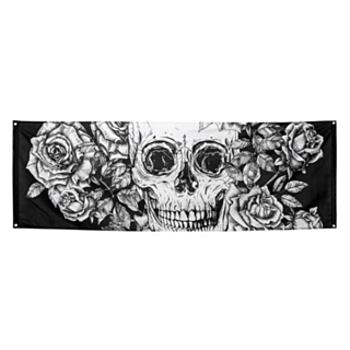 Day Of The Dead Dödskalle Banner