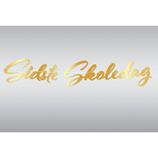 Girlang Sidste Skoledag Guld