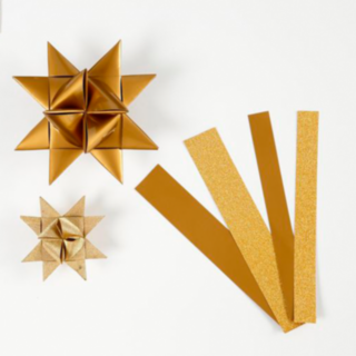 Jul Stjernremsor, Glitter Guld