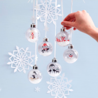 Akryl Julkulor, DIY