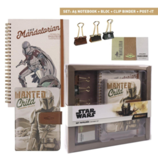 The Mandalorian® Anteckningsbok & Tillbehör Skrivset