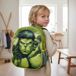 Avengers® 3D Hulk Ryggsäck Grön