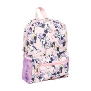 Minnie Mouse® Mönstrad Ryggsäck Ljusrosa