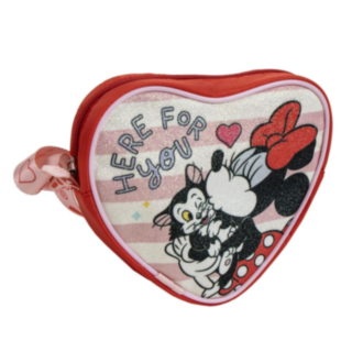 Minnie Mouse® Glitter Hjärta Axelväska