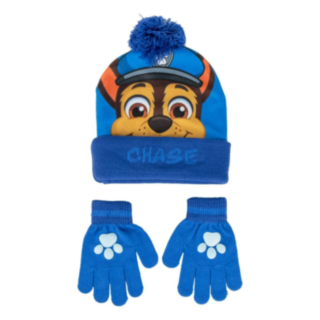 Paw Patrol® Chase Mössa & Vantar Set