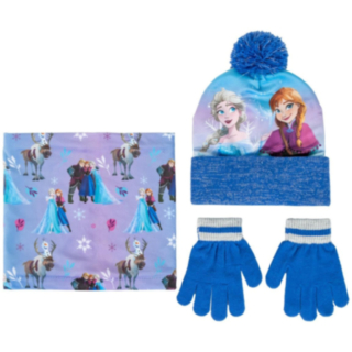 Frozen® Mössa, Vantar & Buff Blå