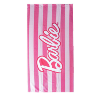 Barbie® Randig Handduk