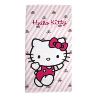 Hello Kitty® Randig Handduk