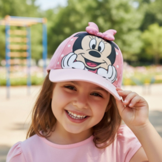 Minnie Mouse® Rosett Keps Ljusrosa