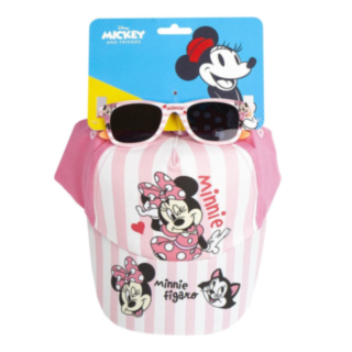 Minnie Mouse® Randig Keps & Solglasögon