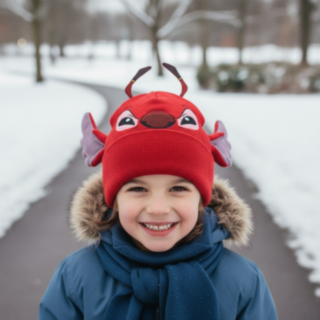 Stitch® Leroy Öron Mössa Röd