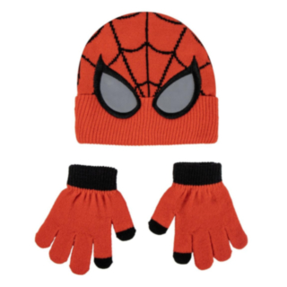 Spider-Man® Mössa & Vantar Röd