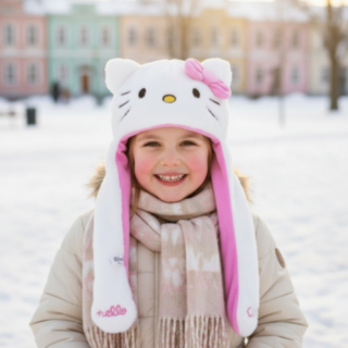 Hello Kitty® Mössa Vit/Ljusrosa