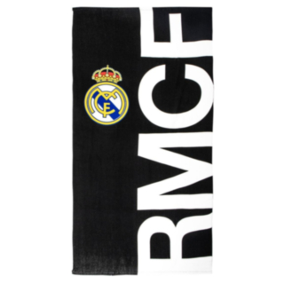 Real Madrid® Logo Handduk Svart