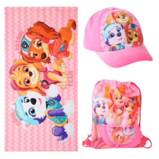 Paw Patrol® Handduksset med keps & väska