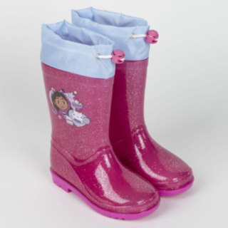 Gabbys Dockskåp® Barn Gummistövlar Rosa