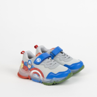 Avengers® Blinkande Sneakers Röd/Blå