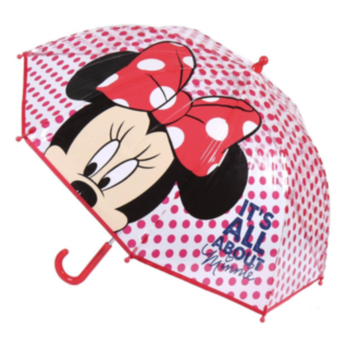 Minnie Mouse® Prickigt Paraply Röd