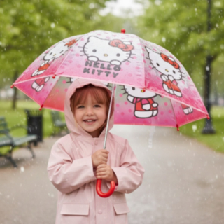 Hello Kitty® Paraply Rosa