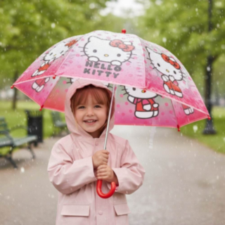 Hello Kitty® Paraply Rosa