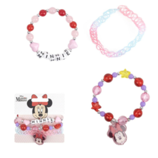 Minnie Mouse® Pärlarmband Set Flerfärgade