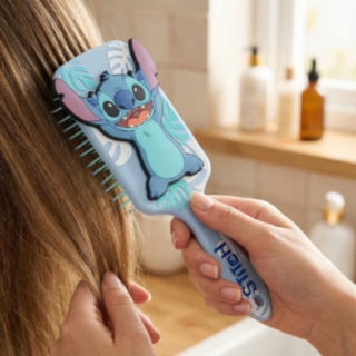 Stitch® Hårborste Ljusblå