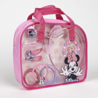 Minnie Mouse® Hårtillbehör & Smycken Set Ljusrosa