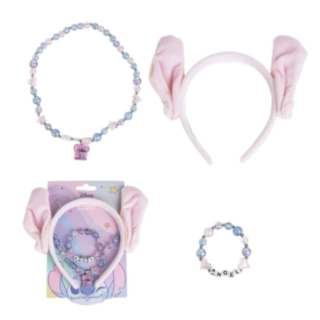 Stitch® Angel Hårband & Smycken Ljusrosa