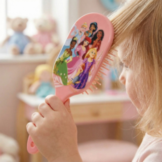 Disney Princess® Hårborste Ljusrosa