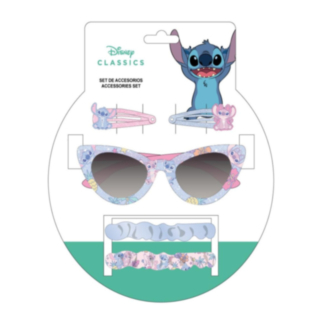 Stitch® Solglasögon & Hårtillbehör Set Pastell