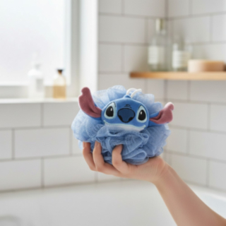 Stitch® Duschsvamp Blå