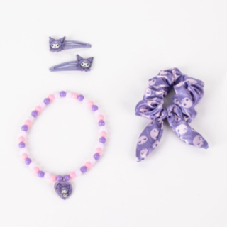 Hello Kitty® Kuromi Hår Tillbehörsset & Halsband