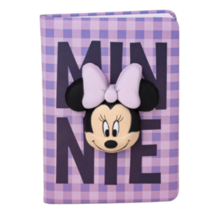 Minnie Mouse® Squishy Anteckningsbok Lila